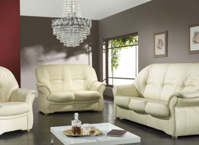 Classic Living room Suite 3+2+1 100% Full leather Couch Seat Upholstery